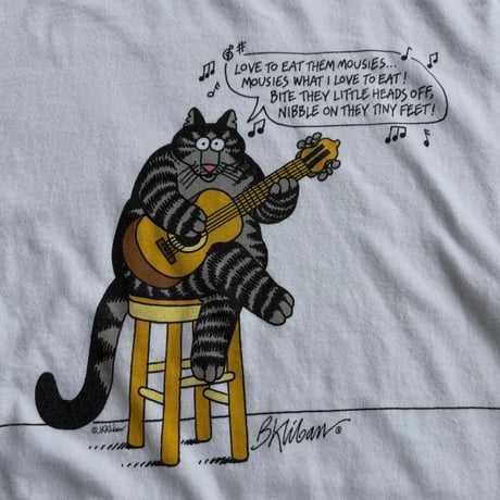 クリバンキャット プリントTシャツ
