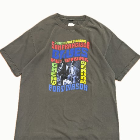 00's BLUES FES プリントTシャツ