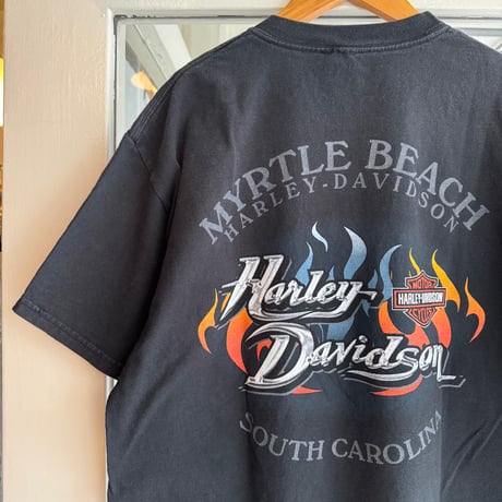 HARLEY DAVIDSON プリントT