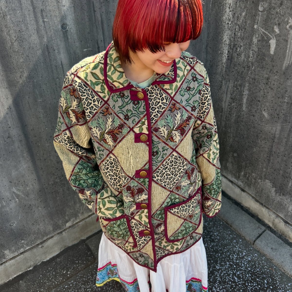 BLAIR 総柄ゴブランジャケット | CUSTOM FEVER