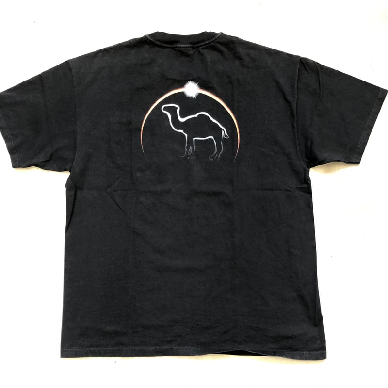 CAMEL ポケ付きTシャツ 黒XL | CUSTOM FEVER