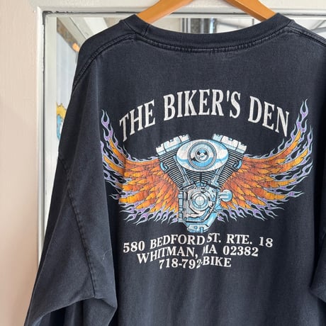 〜00's バイカー袖プリントロンT