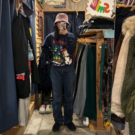 USA製PEANUTS雪国スウェット