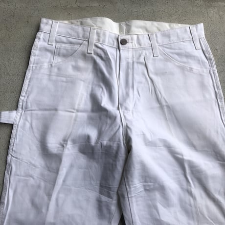 未使用ディッキーズペインターパンツ ホワイトW34×L30