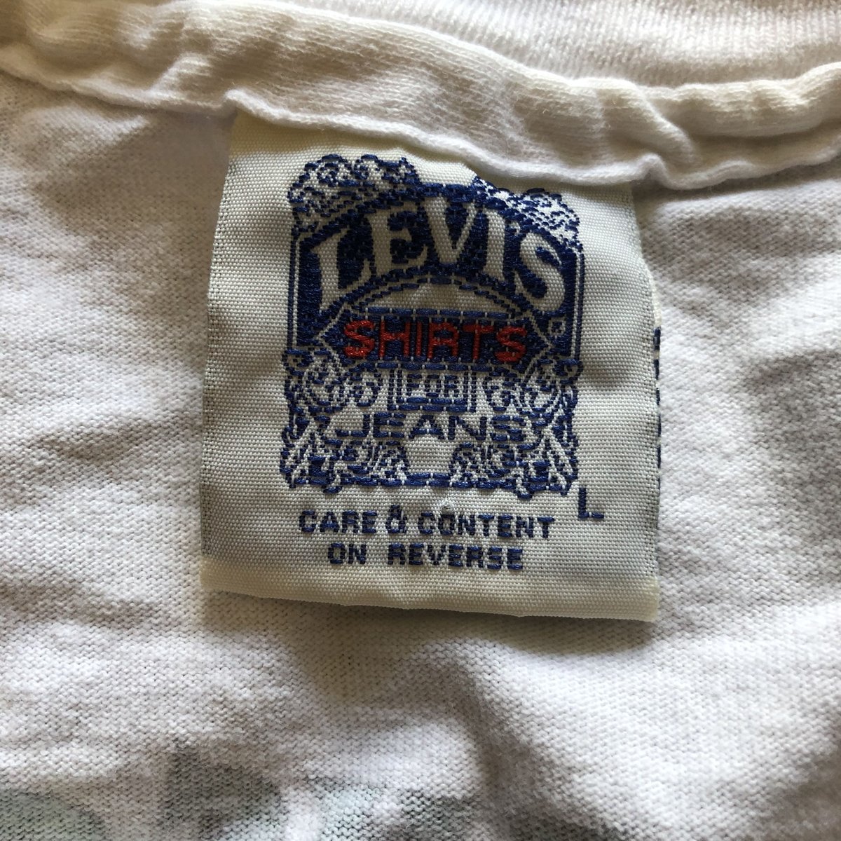 90'sUSA製Levi's プリントTシャツ | CUSTOM FEVER