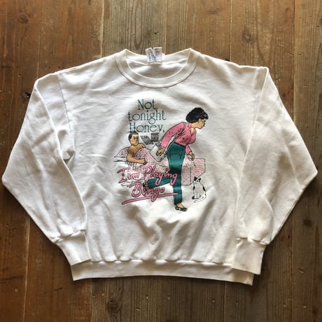 80's 90'sプリントスウェット
