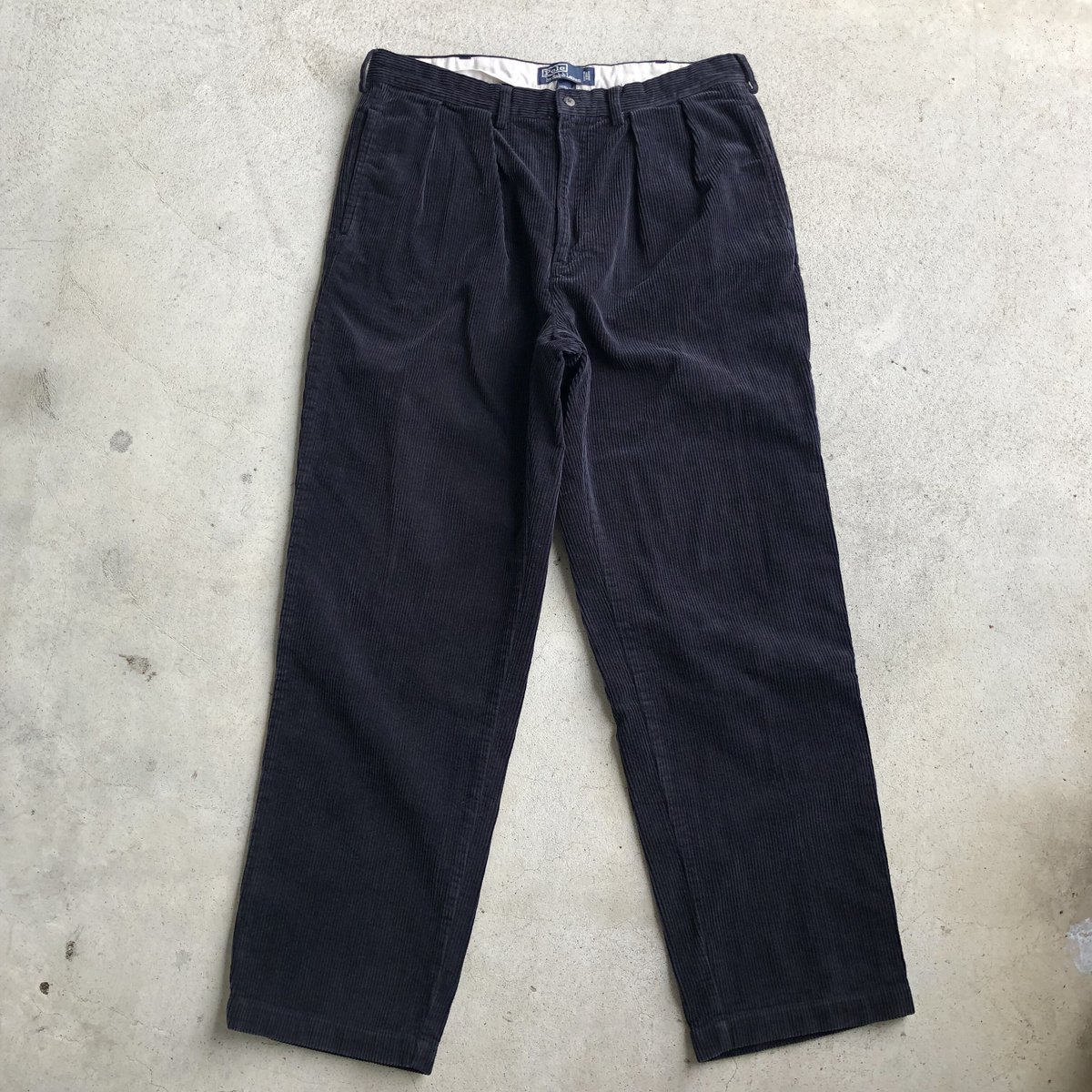 POLO RALPHLAUREN 太畝コーデュロイパンツW36×L32 | CUSTOM FEVER