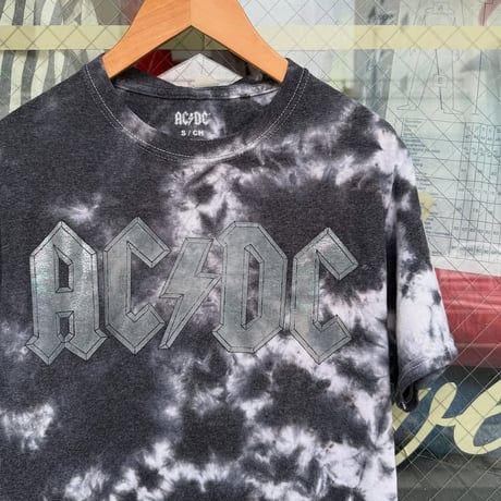 AC/DC メタルロゴ タイダイTシャツ