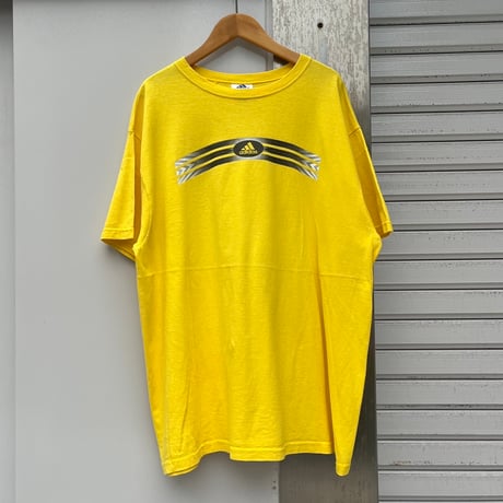 USA製　adidas プリントTシャツ