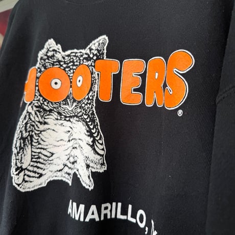 〜00's フルーツオブザルーム HOOTERS スウェット XL