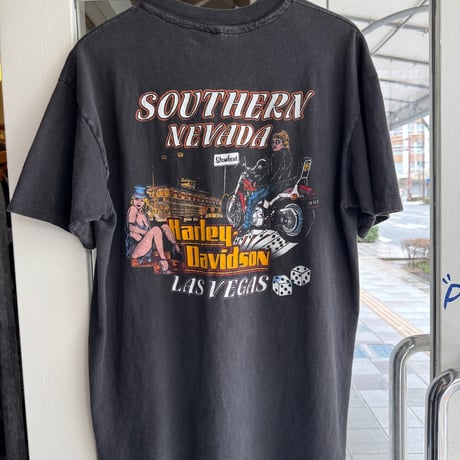 USA製 〜90's HARLEY DAVIDSON プリントT  XL