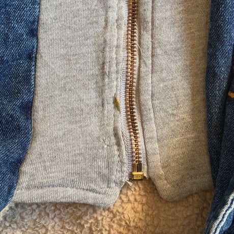 Timberland 重ね着風デニムジャケット