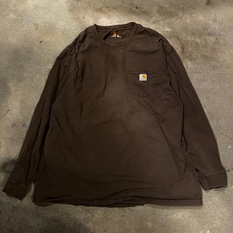 CarharttビッグサイズロンT