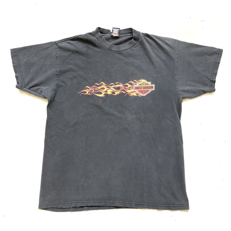 HARLEY DAVIDSON 両面プリントTシャツ 黒XL | CUSTOM FEVER