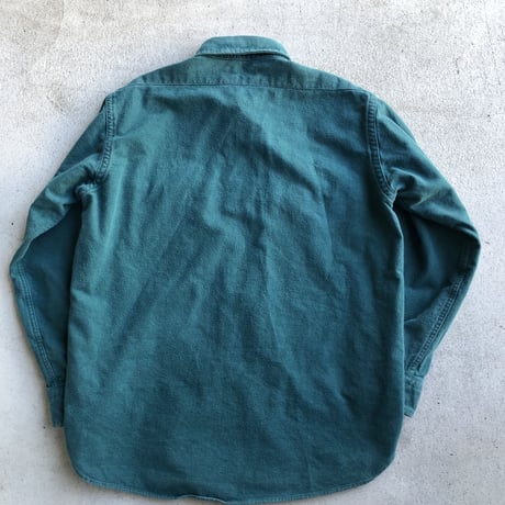 〜80'sUSA製 L.L.Bean シャモアクロスシャツ