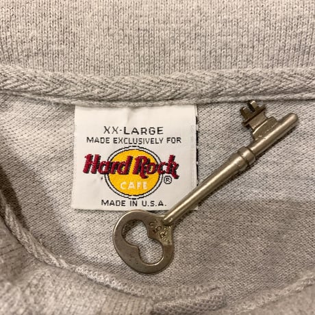 USA製Hard Rock cafeビッグサイズポロシャツ