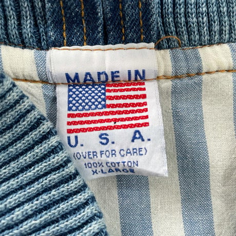 USA製バックデザインデニムブルゾン