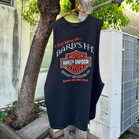 Harley-DavidsonカットオフノースリーブTシャツ🏍️