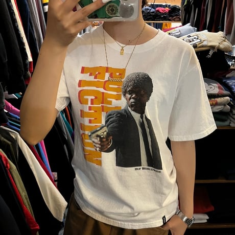 HUF PULP FICTION 両面プリントT