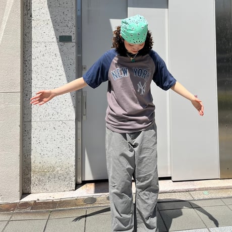 NY YANKEES ラグランTシャツ