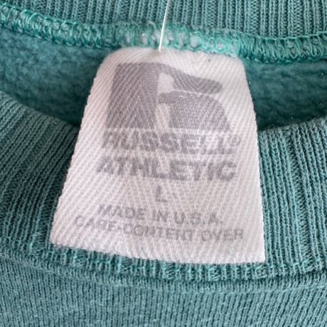 90's USA製RUSSELL無地スウェット L