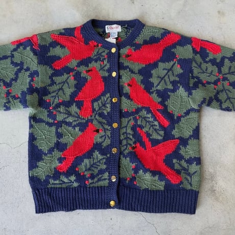 ORVIS バードニットカーディガン