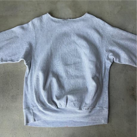 90s USA製 M.V.SPORT カットオフ カレッジスウェット