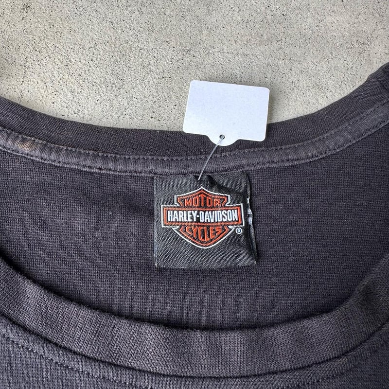 両面 HARLEY DAVIDSON ハーレーダビッドソン Tシャツ イーグル 90年代 襤褸 Harley-Davidson ハーレーダビッドソン イーグル