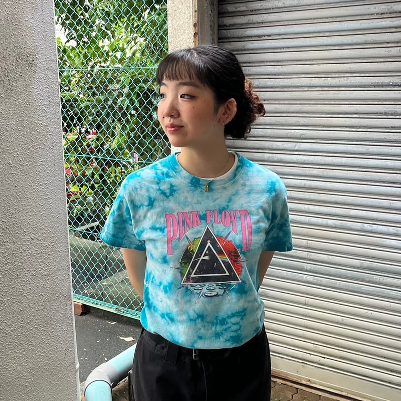 タイダイロンT プリントT プリントt フォトt PINK FLOYD タイダイプリントTシャツ | CUSTOM FEVER
