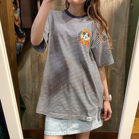 USA製ミッキーボーダーＴシャツ