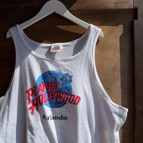 90s USA製 PLANET HOLLYWOOD タンクトップ