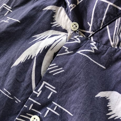 USA製 POLO by Ralph Lauren 総柄シャツ L
