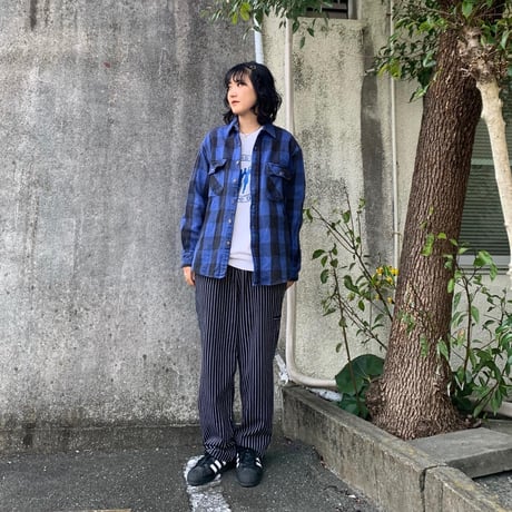 バッファローチェックネルシャツ