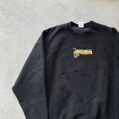 90's USA製 FRUIT OF THE LOOM プリントスウェット XL