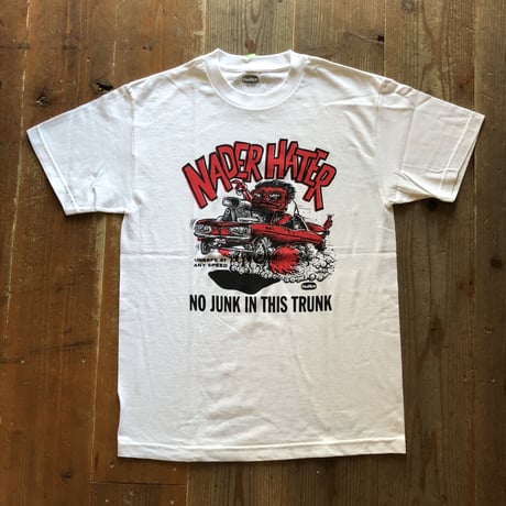 FARTCO プリントTシャツ  NADER HATER