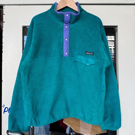80's USA製Patagonia SYNCHILLA スナップT M