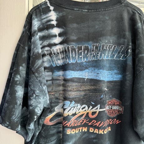 HARLEY DAVIDSON タイダイプリントT