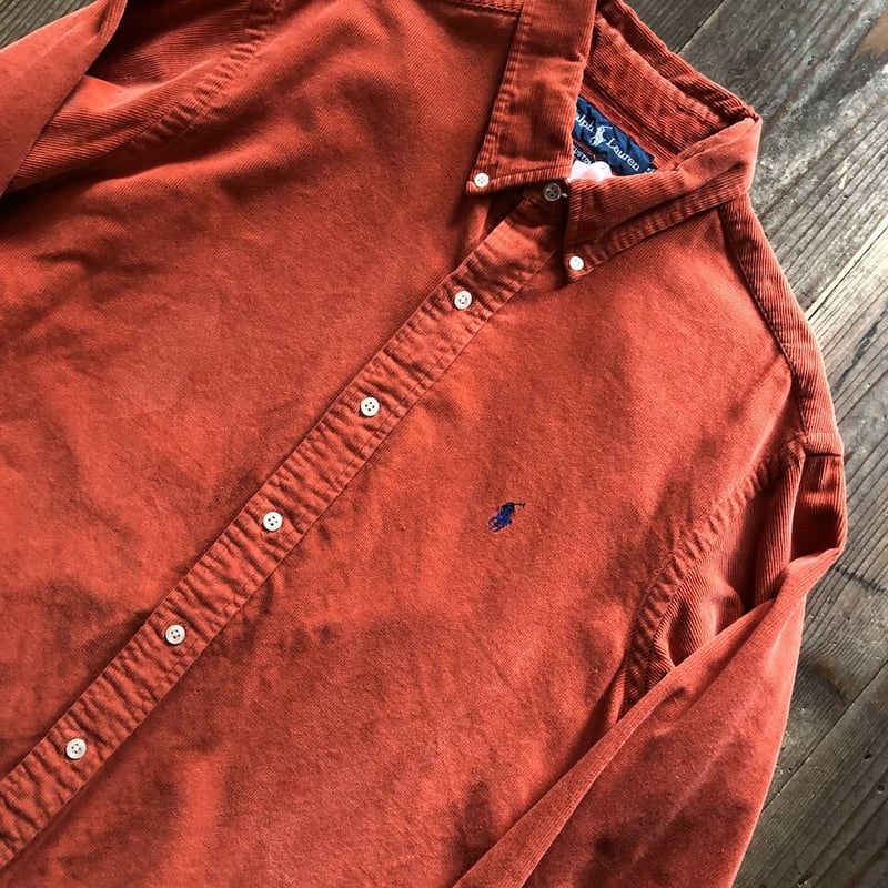 RALPH LAUREN コーデュロイシャツ🍊 | CUSTOM FEVER