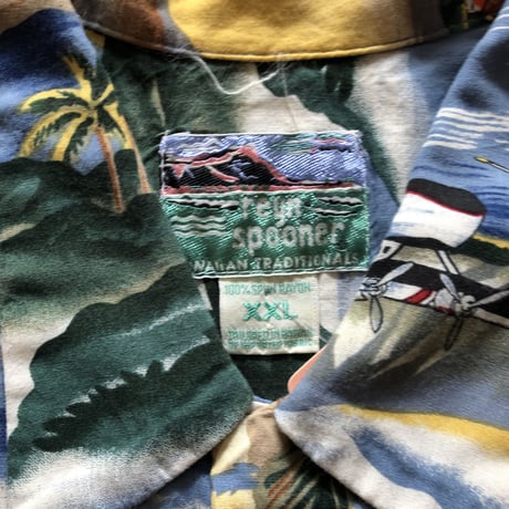90's Reyn spooner 総柄シャツ