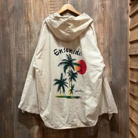 フルボタンバックプリントパーカー