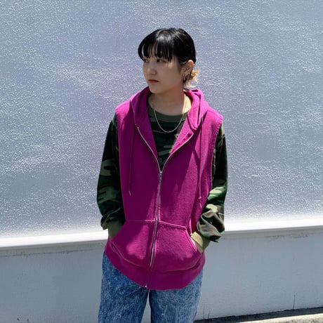 USA製Levi'sジップパーカーベスト