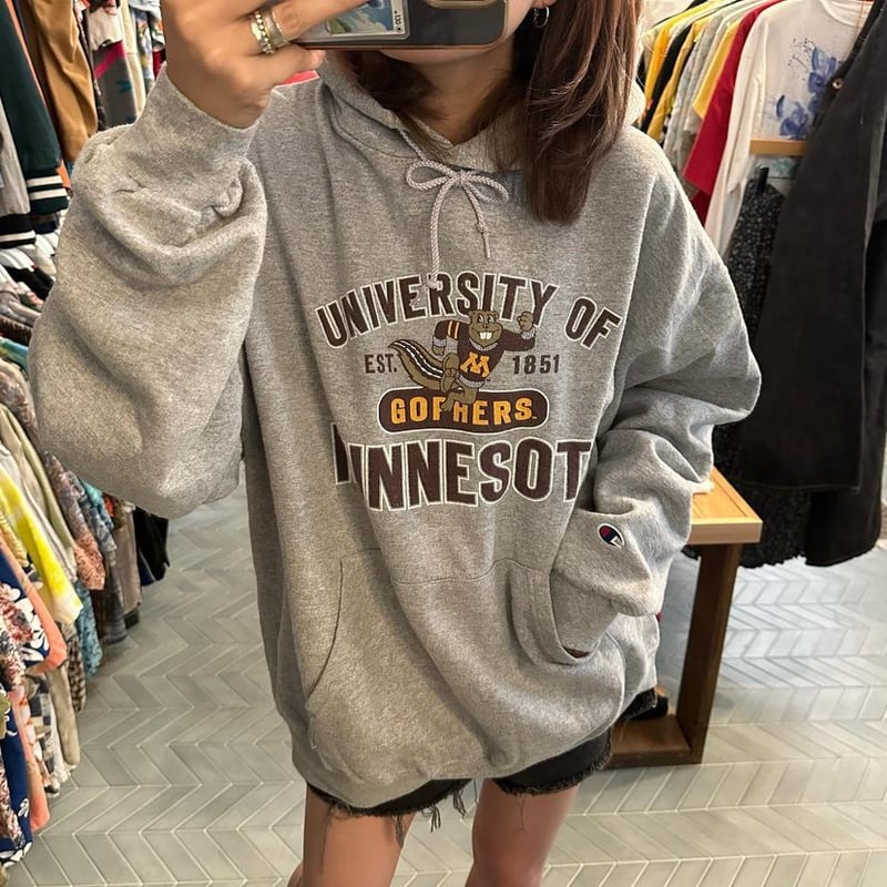 CHAMPIONカレッジパーカー | CUSTOM FEVER