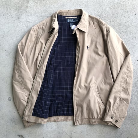 POLO Ralph Lauren ポリエステルスウィングトップ  L