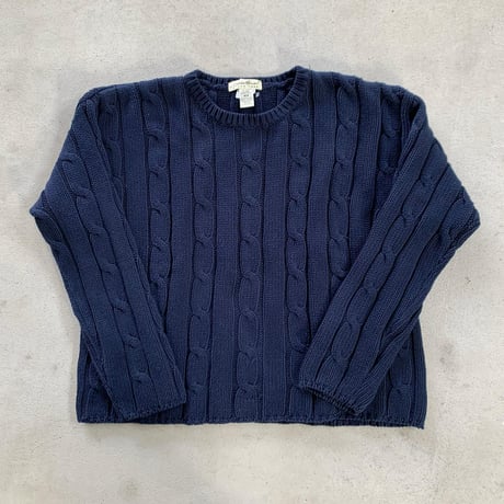 Eddie Bauerケーブルニット