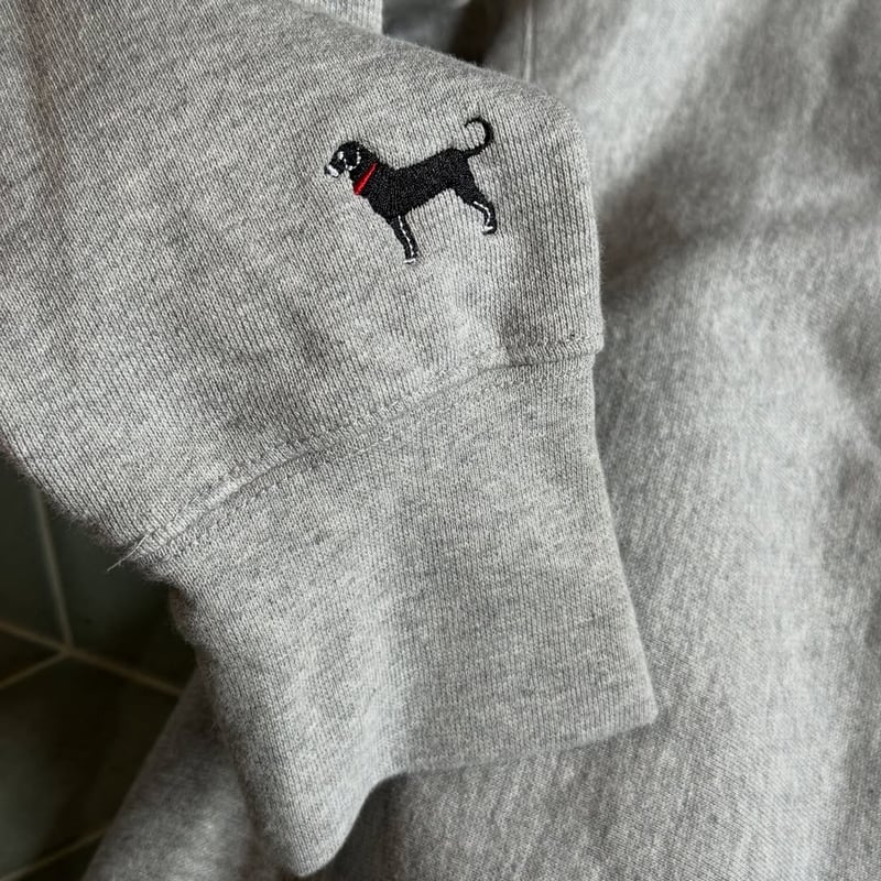 THE BLACK DOG プリントパーカー | CUSTOM FEVER