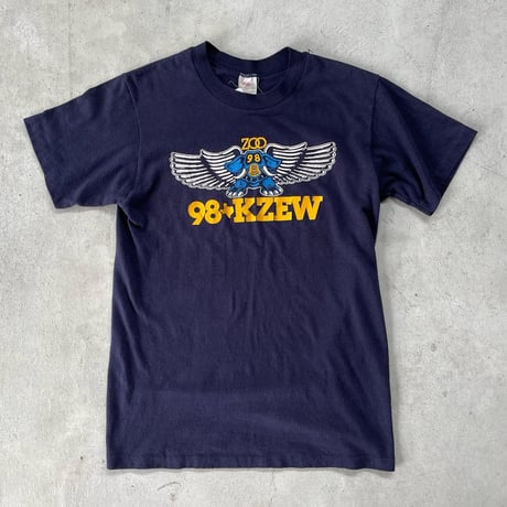 80s USA製 98KZEW Tシャツ