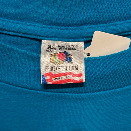 USA製 FRUIT OF THE LOOM 95s 魚Tシャツ