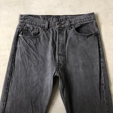 90'sUSA製 Levi's501  W34×L30 ブラック