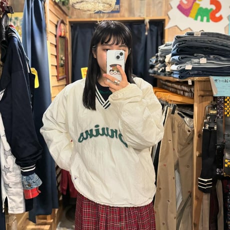 USA製チームＶネックナイロンPO