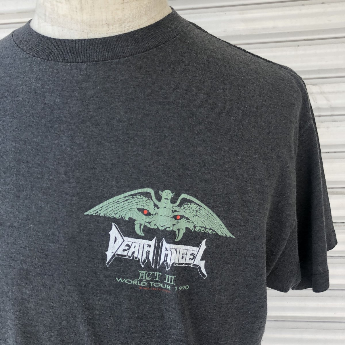 美品 USA製【DEATH ANGEL】ヴィンテージ 80s スラッシュTシャツ fit=scale-down,w=1200